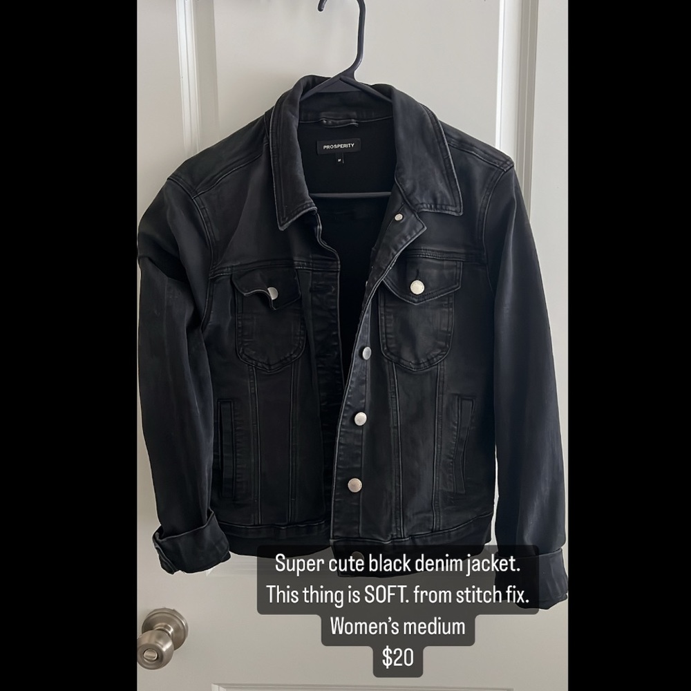 Prosperity soft denim jacket